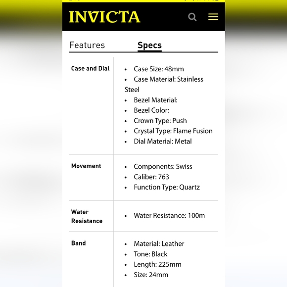 Men's Invicta Watch - Picture 4 of 5